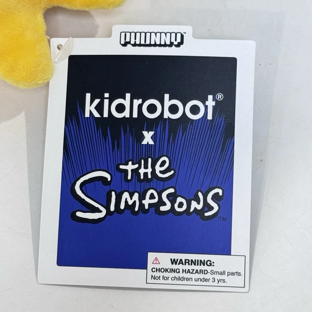NWT‎ Kidrobot x The Simpsons Phunny Lisa Plush Stuffed Toy 2021 w Tag